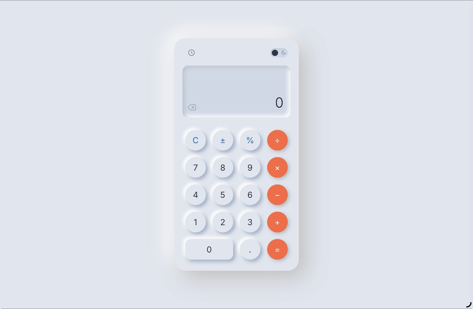 Modern Premium Calculator Preview
